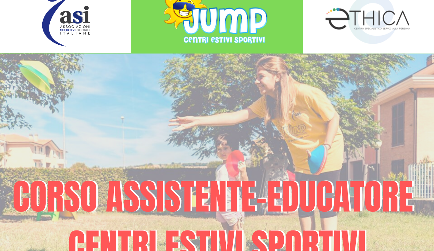 Corso Assistente Educatore in Centri Estivi Sportivi